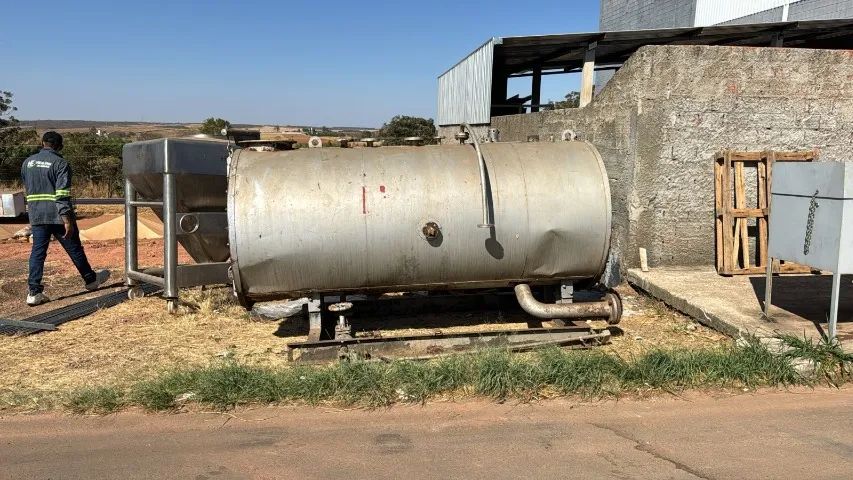 Caldeira ATA 800 Kg/H - Lenha