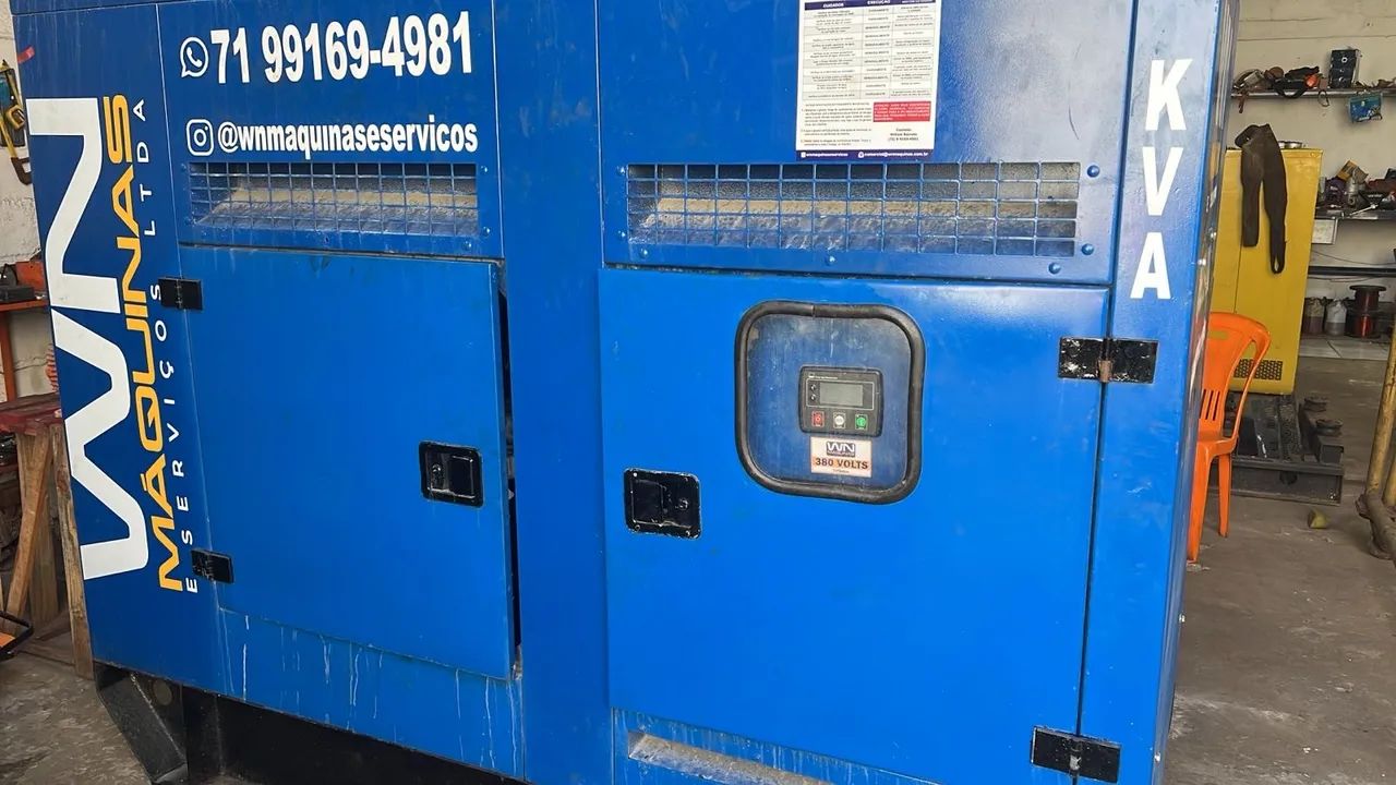 GERADOR 81KVA STEMAC 