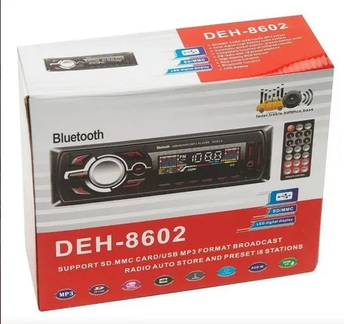 Mp3 Player Som Carro Automotivo Bluetooth Pendrive Sd Rádio - 414