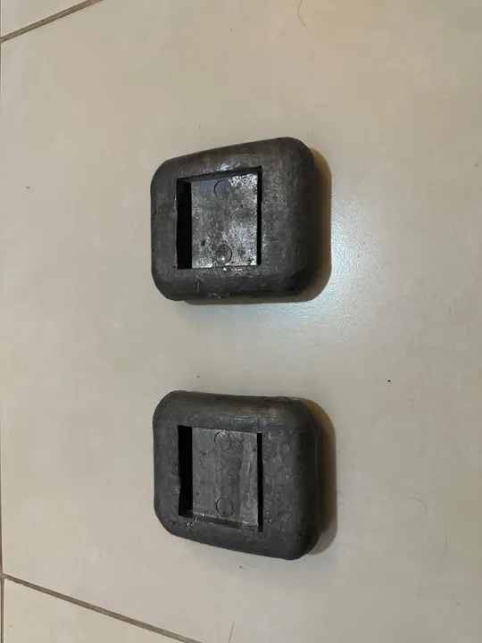 Lastro para mergulho 2kg (lote)