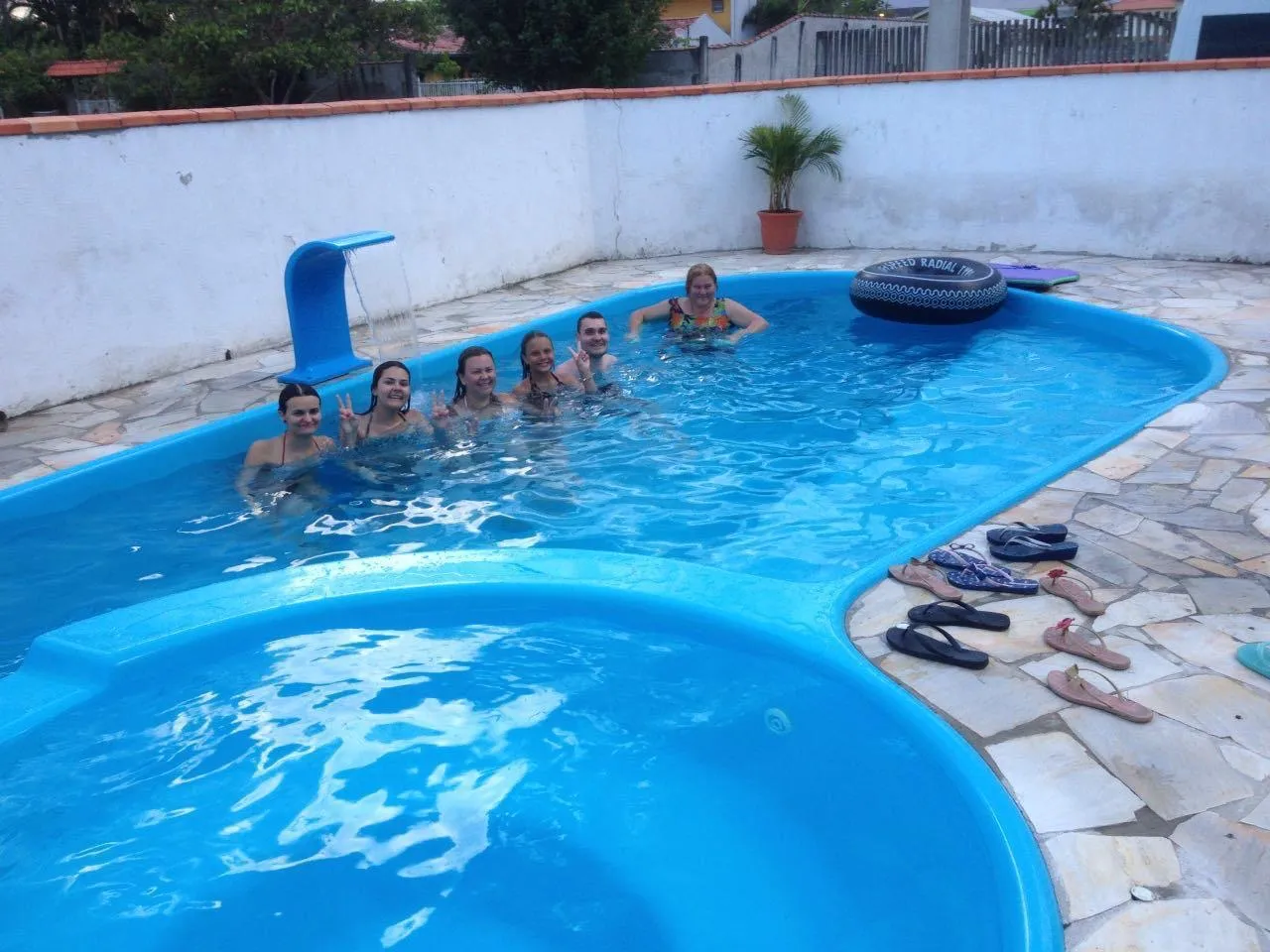 Casa com Piscina p/17 pessoas