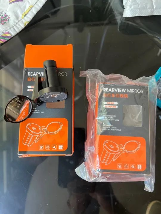 Espelho retrovisor de bicicleta ajustável 