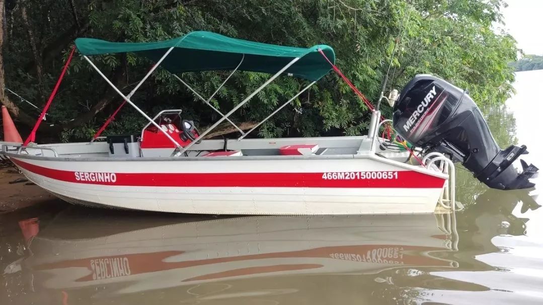 Lancha Marajó Levefort + Motor Mercury 60 HP + Reboque Rodoviário  - Foto 6