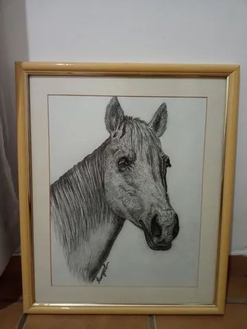 Quadro com cavalo 