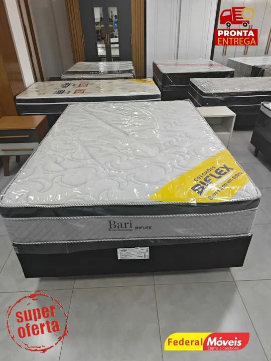 Conjunto Cama Box Casal Novo Fazemos Entrega 