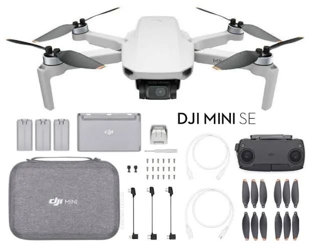Drone Mini SE Combo Fly More Parcelo em 18x sem juros e Entrego - DJI
