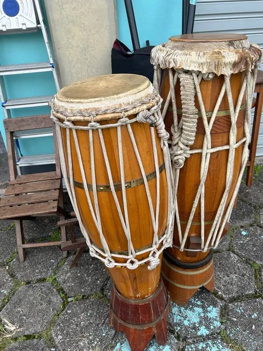 Instrumentos de Percussão caixas malacachetas para blocos escolas - Foto 2