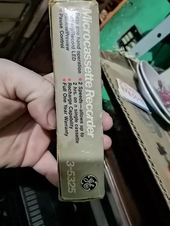 Old recorder in the box, does not work64617708241666122