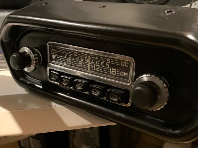 Radio Original VW Volksline Bosch Blaupunkt Década 70 Variant Brasília TL Passat