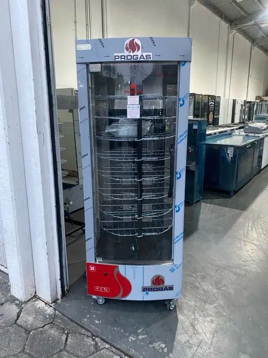 Assadeira 128kg - multiuso giratória - Progás 