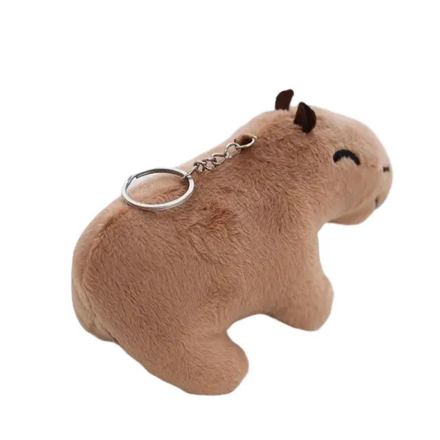 Chaveiro de Pelúcia Adorável- Capivara - Novo