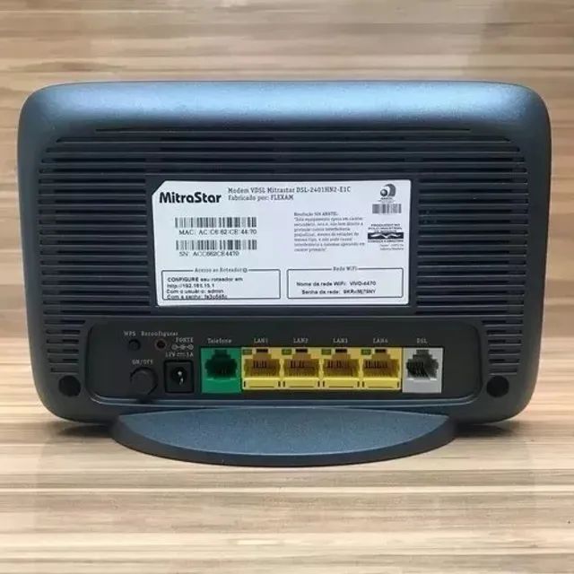 Modem Mitra Star Preto Wi-Fi Potente