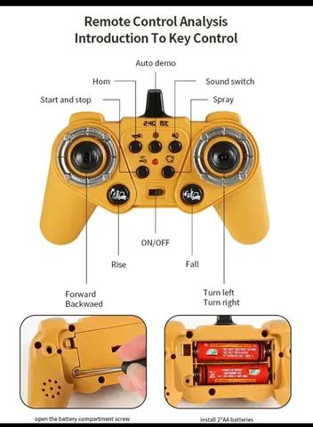 Empilhadeira BobTruck, totalmente funcional, excelente para crianças - Foto 5