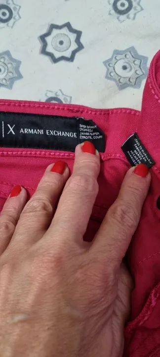 calça nova importada de ny armani exchange, corresponde ao número 36/38, com elastano - Foto 3