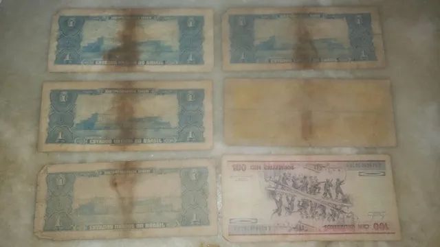 coleção de cedulas antigas do Brasil (lote com14)muito circuladas - Foto 2