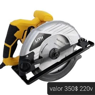 Serra circular lith 1400w 220v novo entregamos acompanha disco - Foto 2