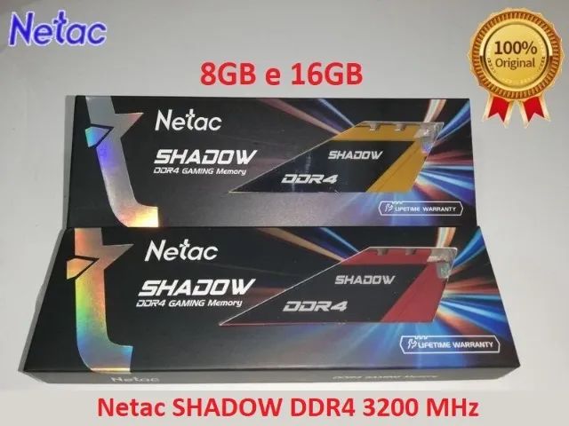 DDR3 e DDR4 p/ PC: 4GB, 8GB e 16GB, 1600, 2666 e 3200 MHz - A partir de R$ 50,00 - Foto 2