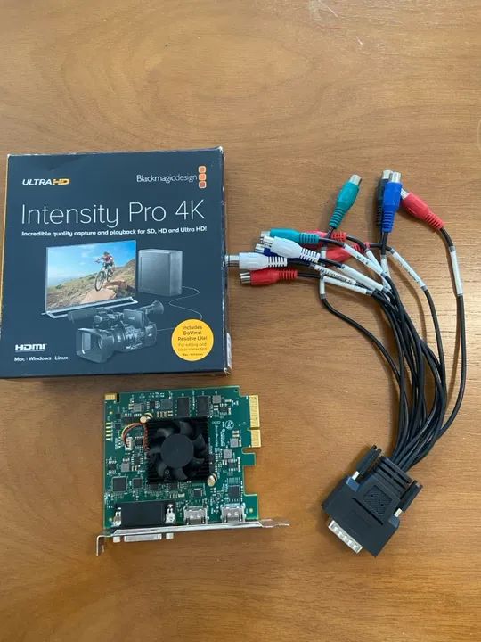 Placa Captura BlackMagic Intensity Pro 4K - Foto 6