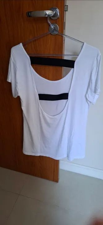 Blusa com Decote nas Costas GG - Foto 5