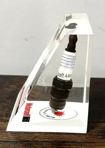 Vela de ignição Vintage 1979 Ford Motorcraft, Peso Papel, ARF52-6 automática! - Foto 6