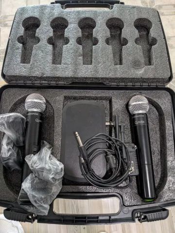 Microfone Dinâmico Duplo Sem Fio - Foto 2