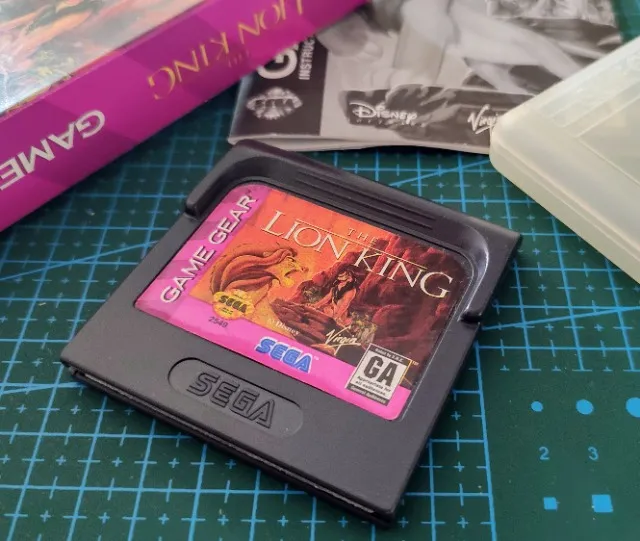 Jogo The Lion King para Sega Game Gear - Importado