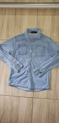 Lote de 8 Camisas Manga Longa p/Menino 