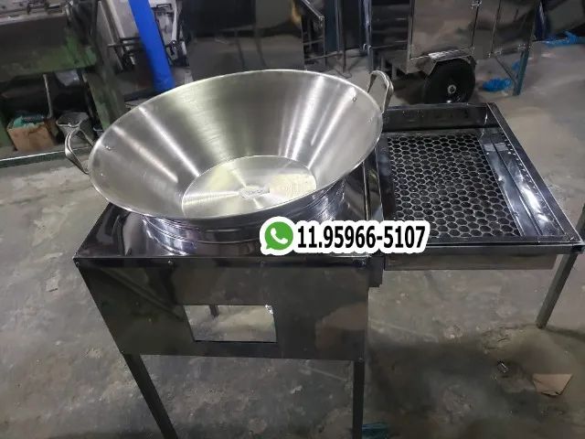 pasteleiro pastel tacho escorredor