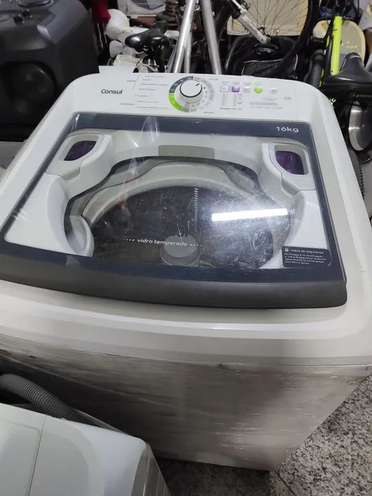 Brechó dos amigos Máquina de lavar roupa compro vendo e conserto atendemos a domicílio - Foto 6