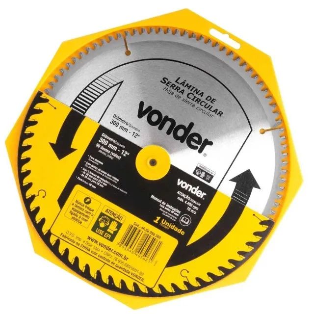 Disco Serra Alumínio 300mm 96 Dentes Vonder  - Foto 3