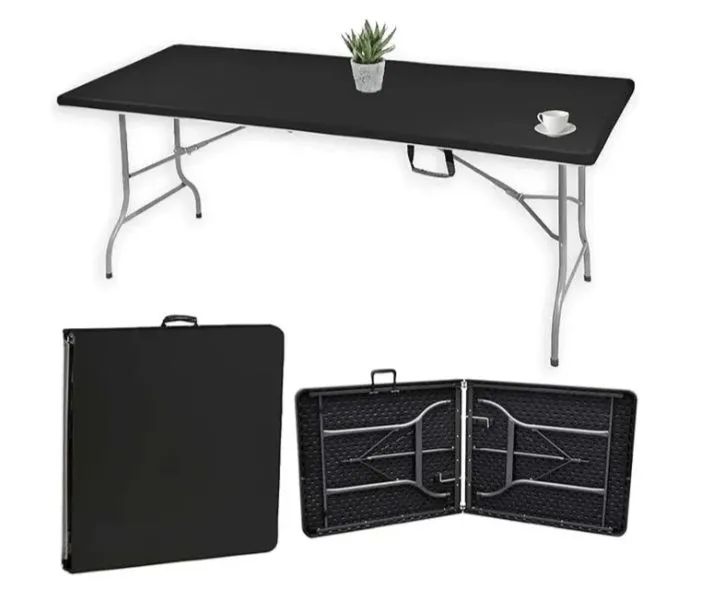 Mesa Dobrável  Maleta (preta - nova na caixa)
