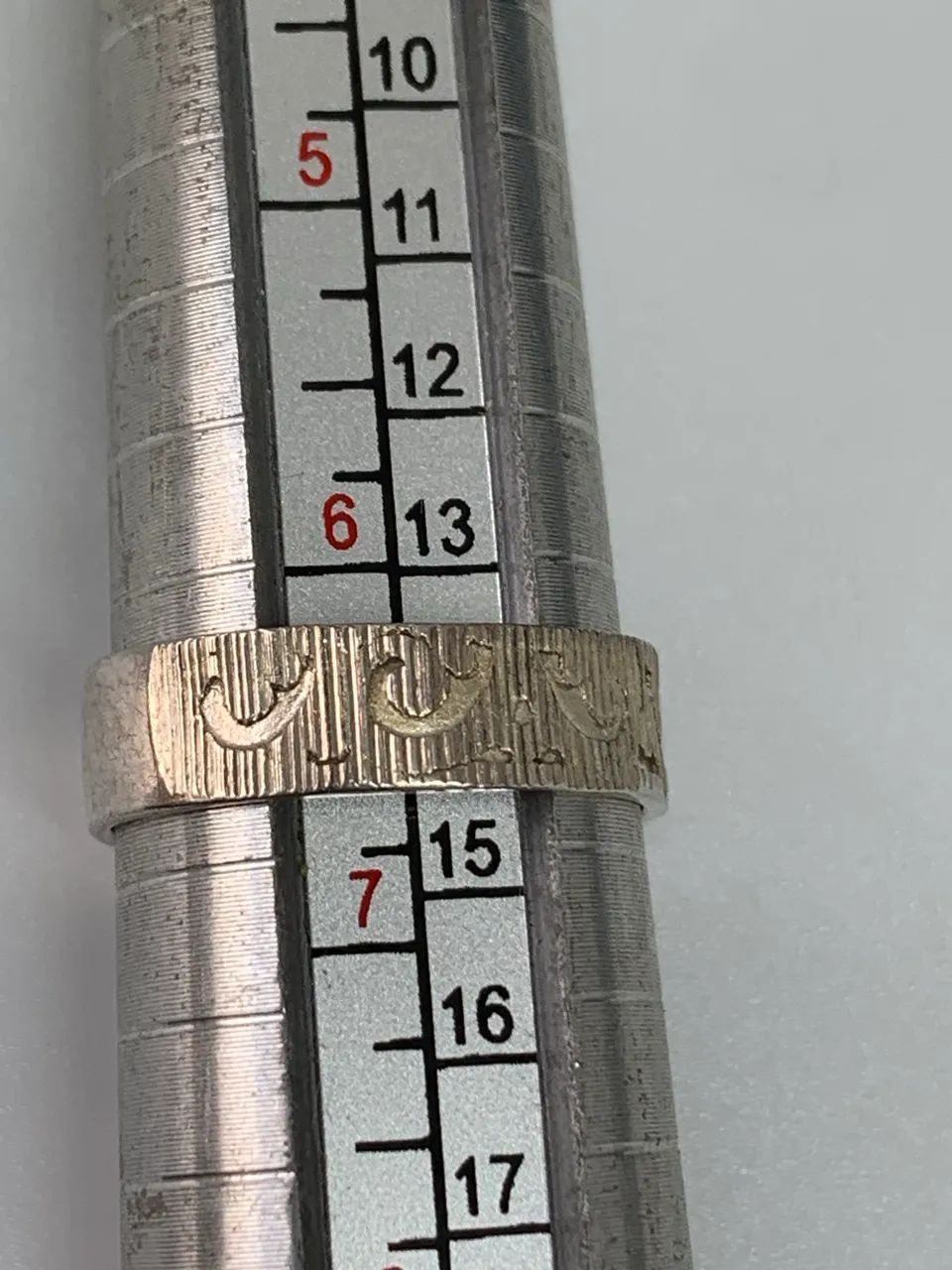 anel de prata tamanho 14 - Foto 5