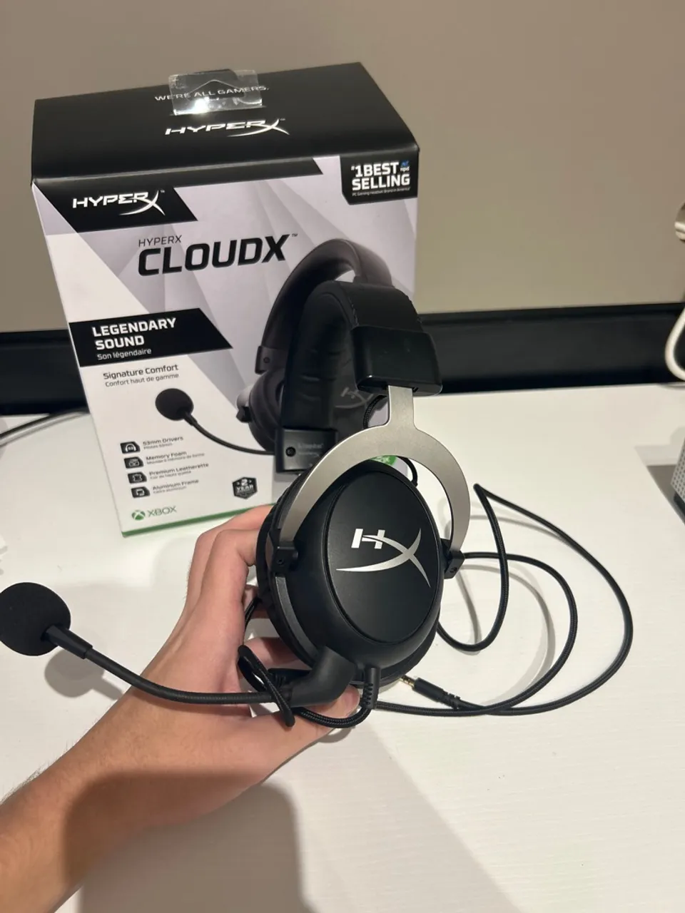 Fone de Ouvido Gamer HyperX CloudX