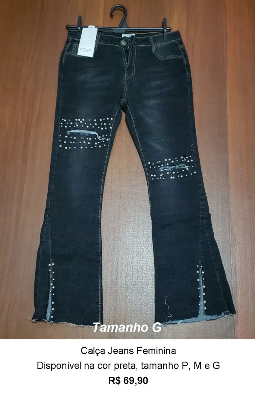 Calça Jeans Feminina - Foto 2