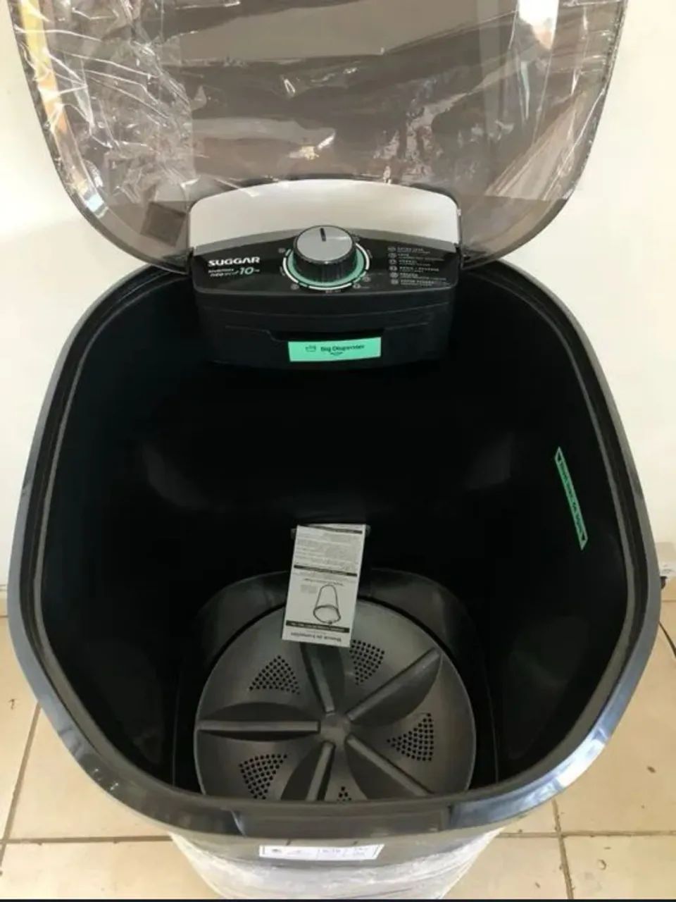 Máquina de Lavar Suggar 10kg - Semi-nova