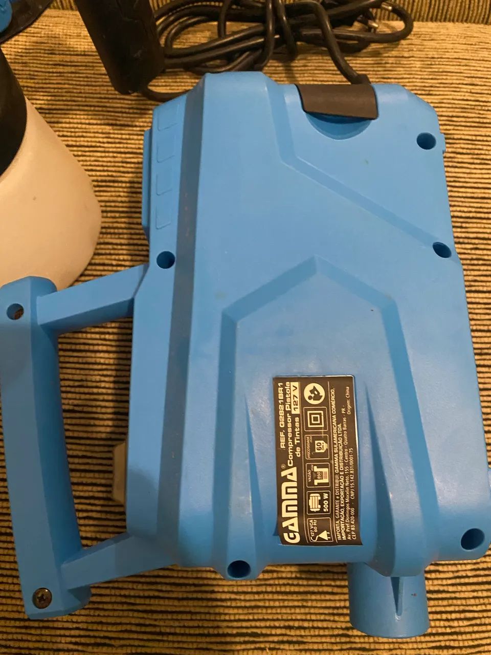 Pistola de Pintura e Pulverizadora Elétrica 500W GAMMA - 127V - Foto 3