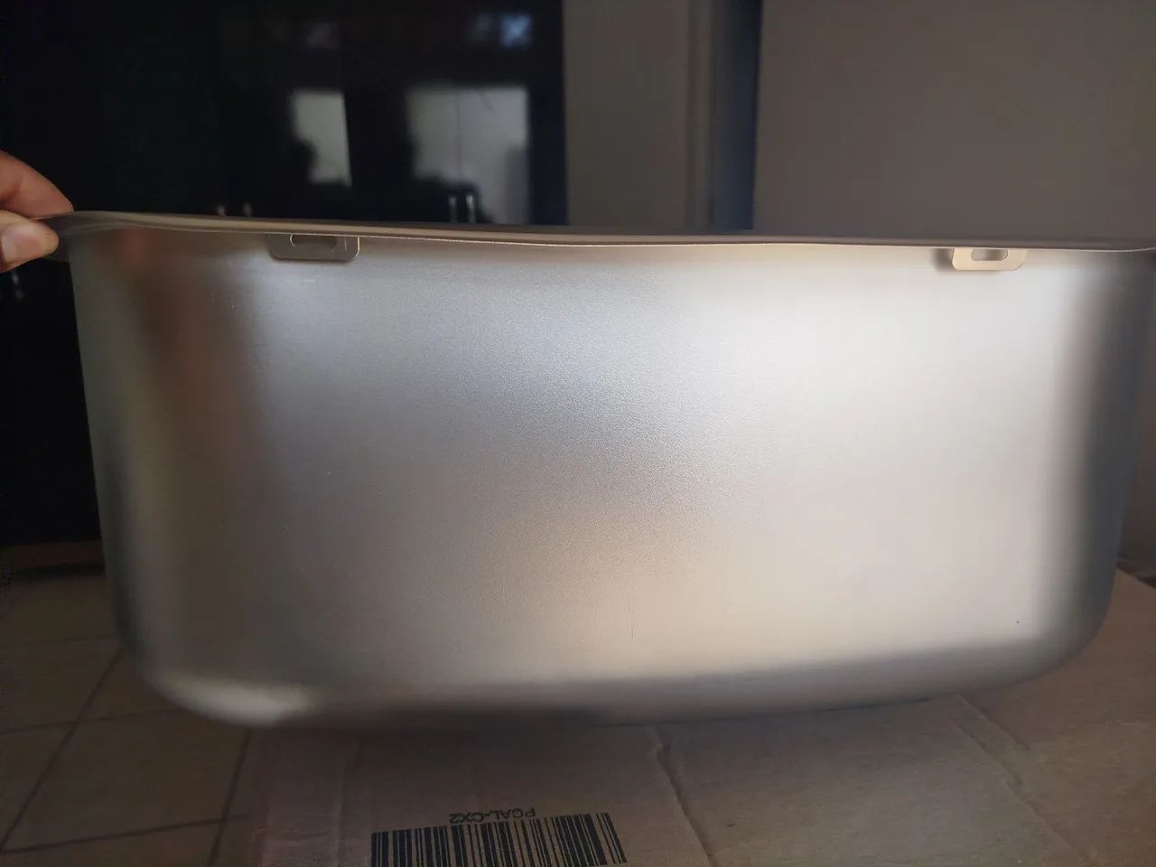 Cuba de aço inox Tubrax  novo 150$ - Foto 4