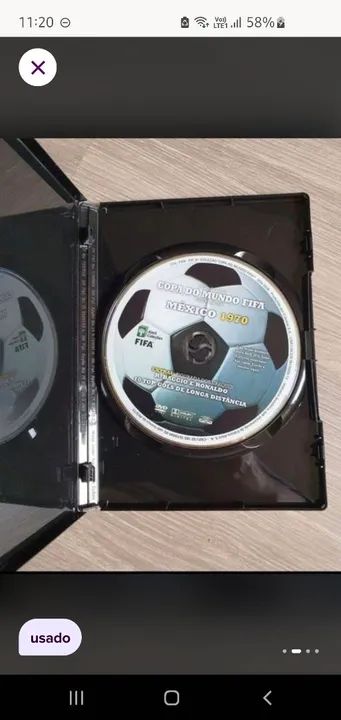Dvd copa do mundo 1970 - Foto 2