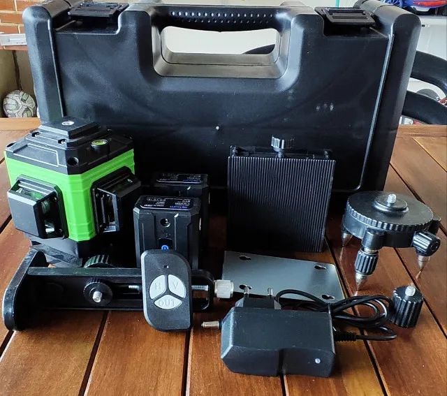 Nível Laser Exbom Fepro Verde Preto 12 Linhas 30m - Foto 2