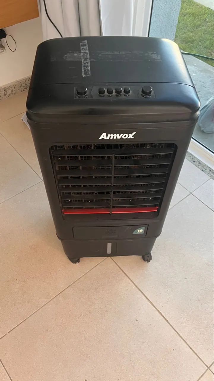 CLIMATIZADOR DE AR FRIO 127V 18 LITROS PRETO AMVOX  - Foto 3