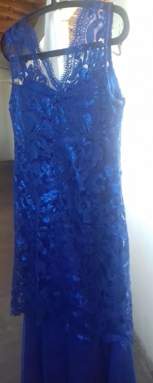 Vestido Azul de festa - Foto 3