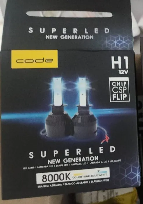 Kit Super Led H1 8000k Blue White