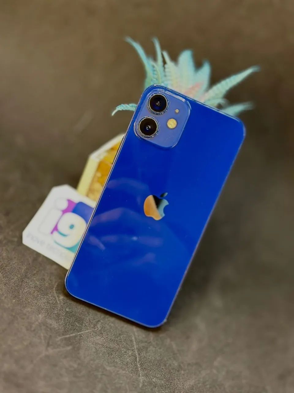 iPhone 12 mini Azul 88% saúde da bateria 64GB SEMI NOVO COM