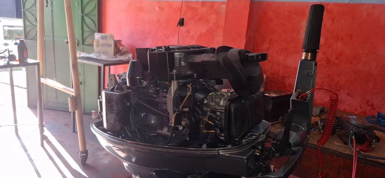 MOTOR 40HP YAMAHA 2T MANUAL  - Foto 5