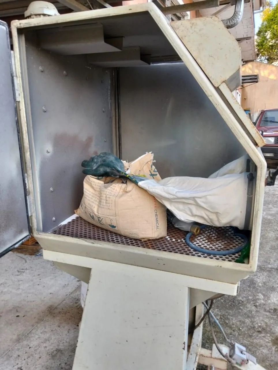 cabine de jateamento profissional 75x75 - Foto 3