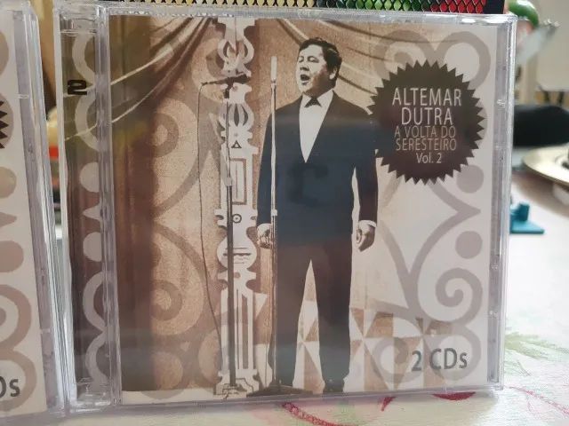 Coleção cds Altemar Dutra A volta do Seresteiro volumes 1 e 2 duplos - Foto 3