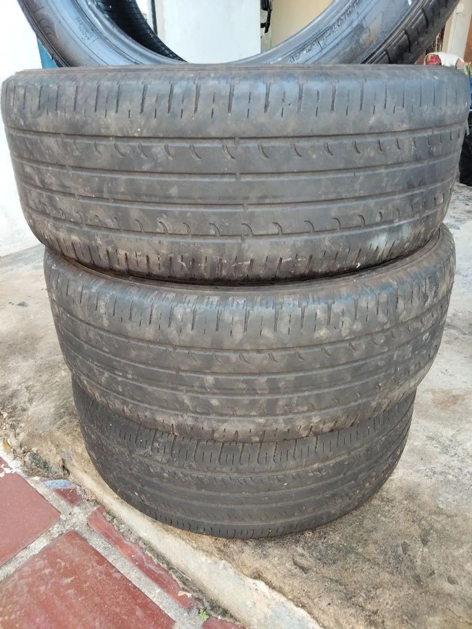 Pneus 17 meia vida - Foto 2