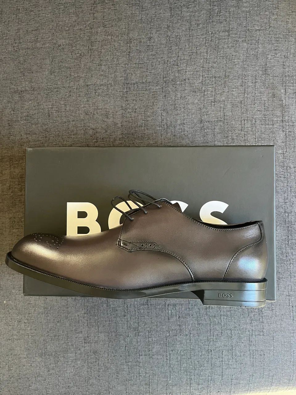 Hugo Boss Sapato social derby de couro macio tayil Calçados