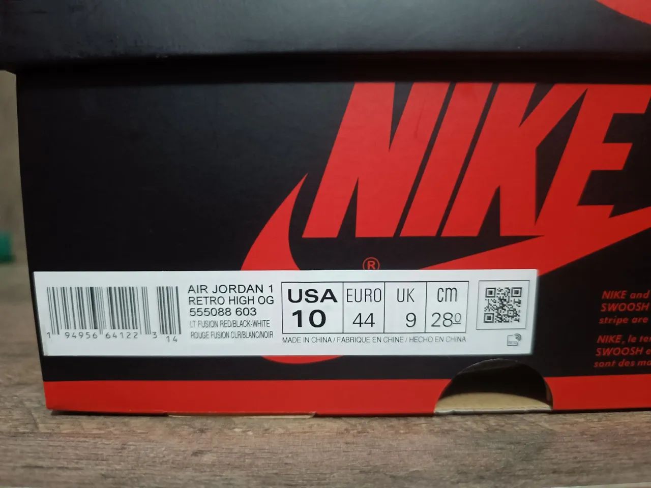 Tênis Nike Air Jordan 1 Retro High OG - Foto 6