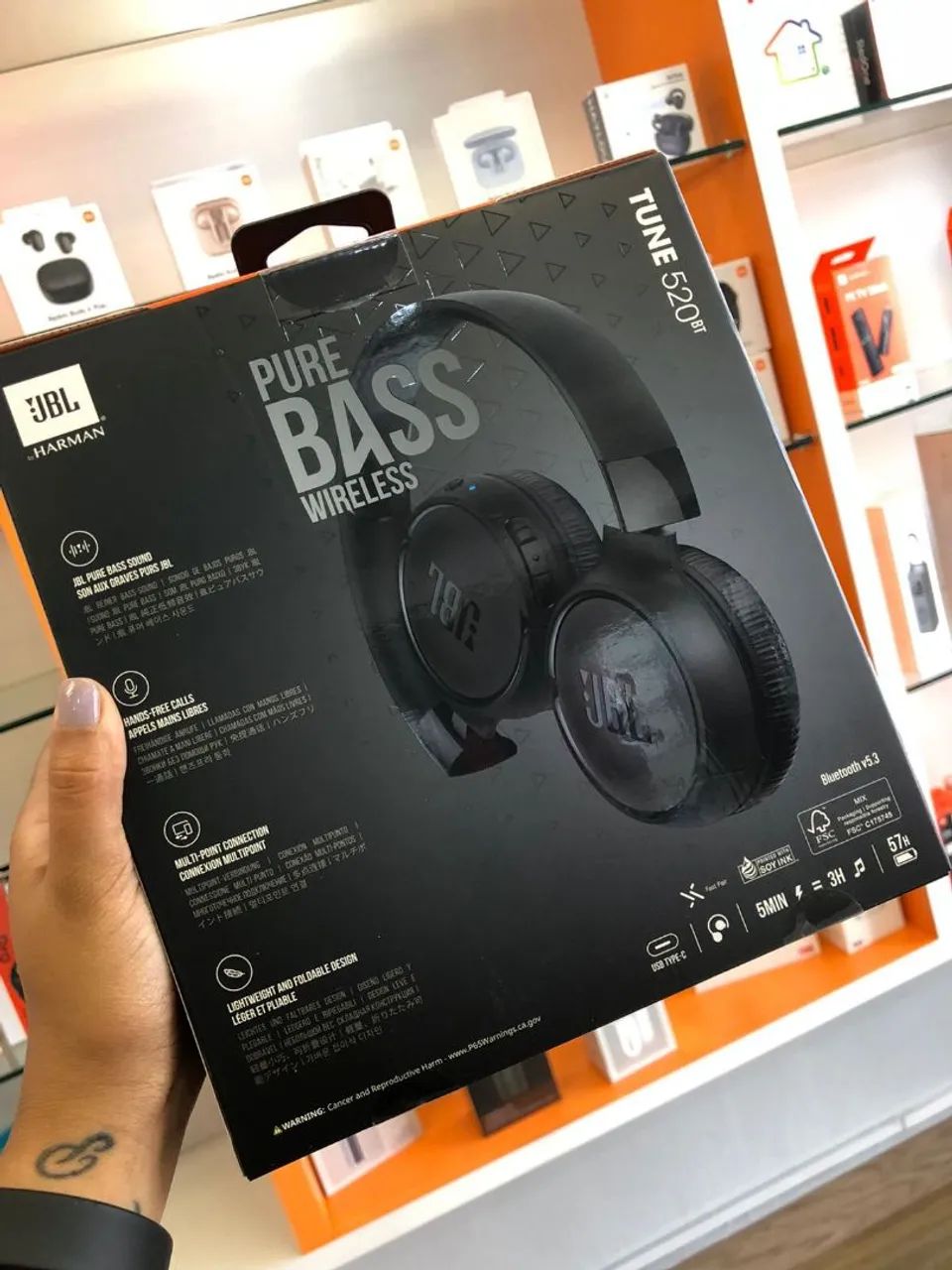 Fone JBL TUNE 520BT Original  - Foto 2